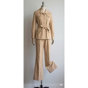 Vintage Suit Yourself At Alexanders Pants Set Flares Bells Size 15/16 READ
